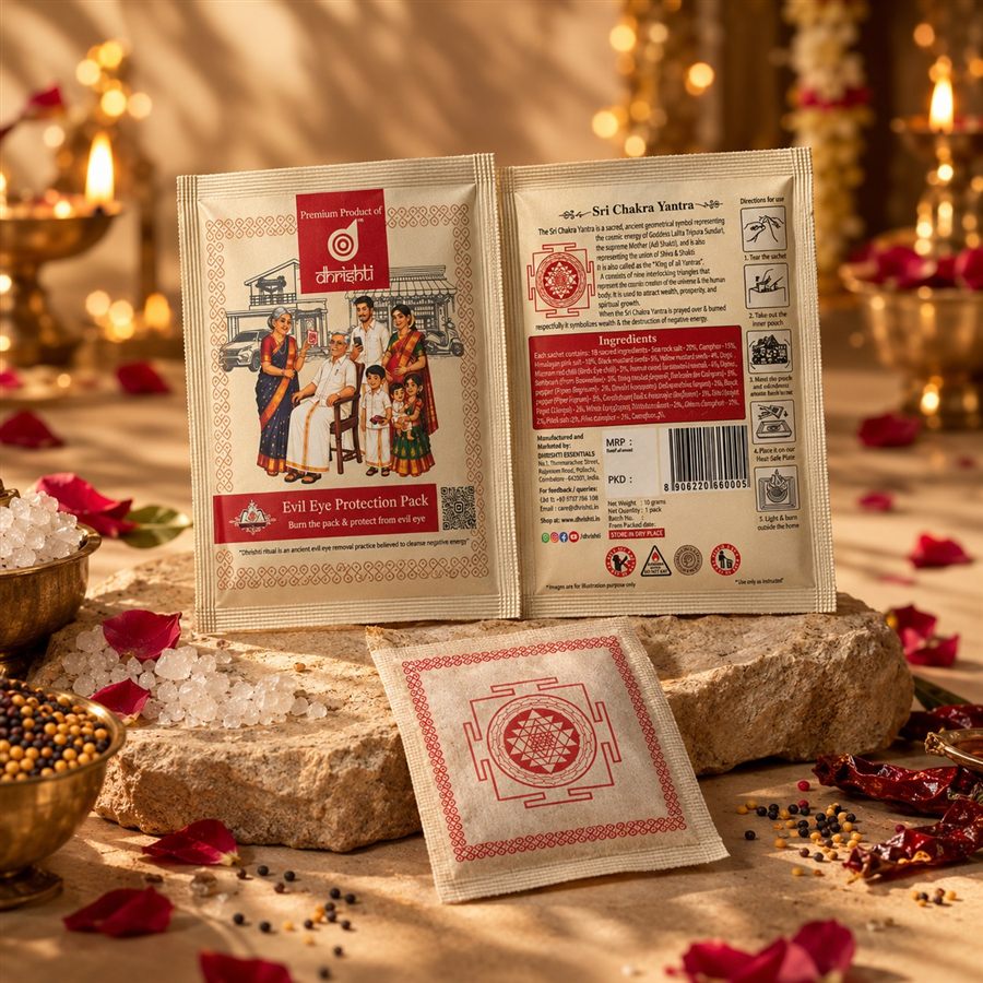 Sri Chakra Yantra sachet