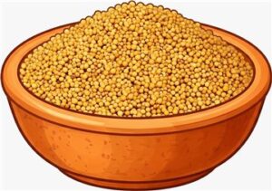 Yellow Mustard seed (Sinapis Alba)